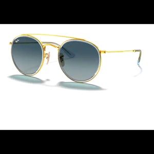 RAY-BAN Round Double Bridge Sunglasses! *NEW*